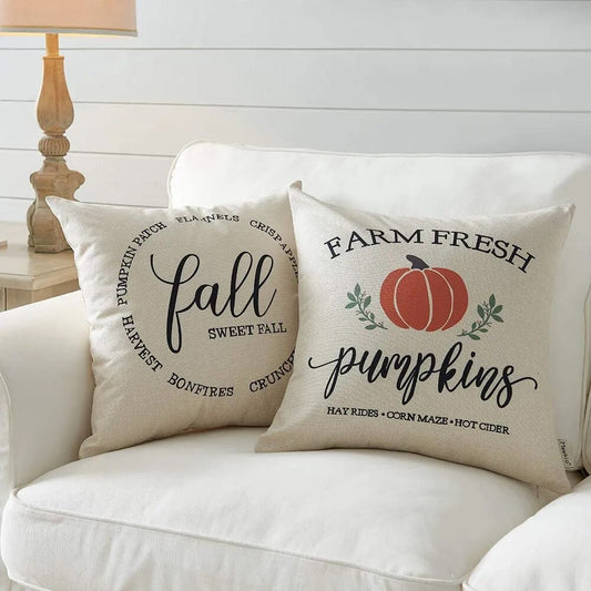 Farmhouse Fall Pillow Covers