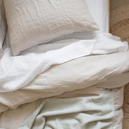Organic Flax Linen Pillow Cover