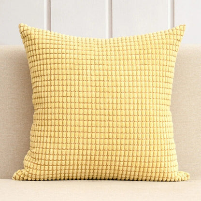 Solid Color Corduroy Pillow Covers