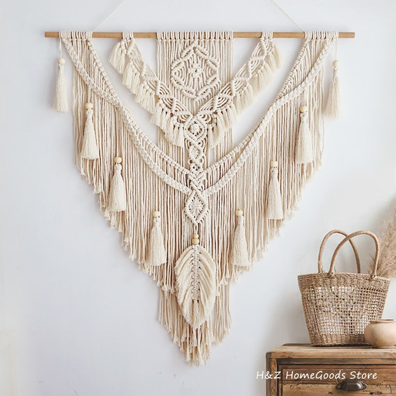 Handmade Boho Macrame Wall Hanging