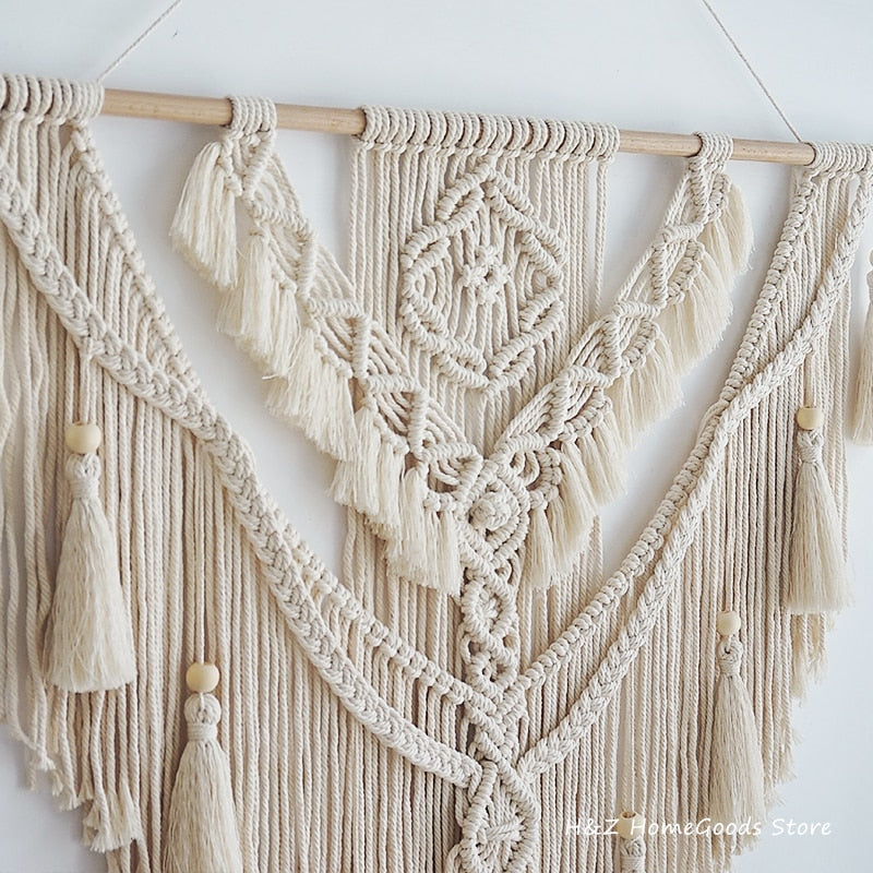 Handmade Boho Macrame Wall Hanging