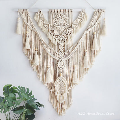 Handmade Boho Macrame Wall Hanging