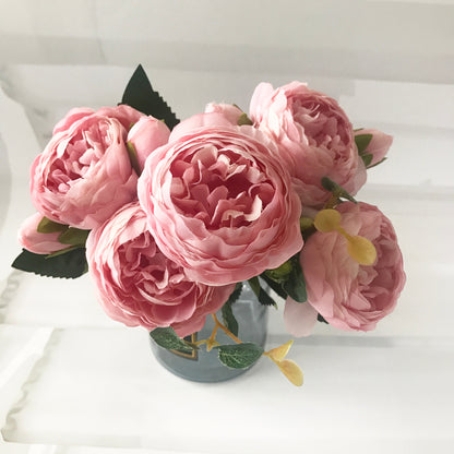 Double Peony Faux Flowers