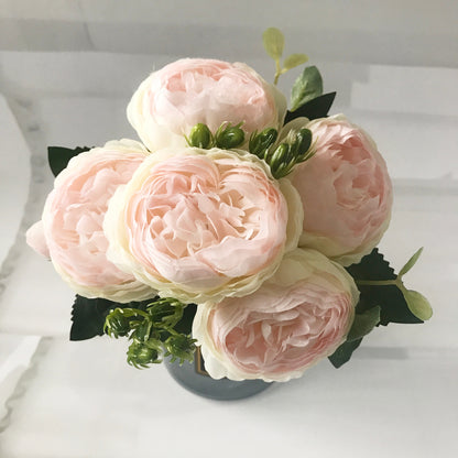 Double Peony Faux Flowers