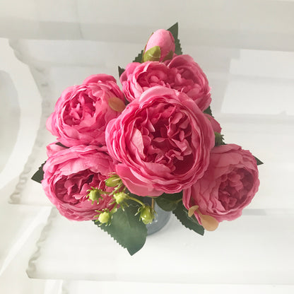 Double Peony Faux Flowers