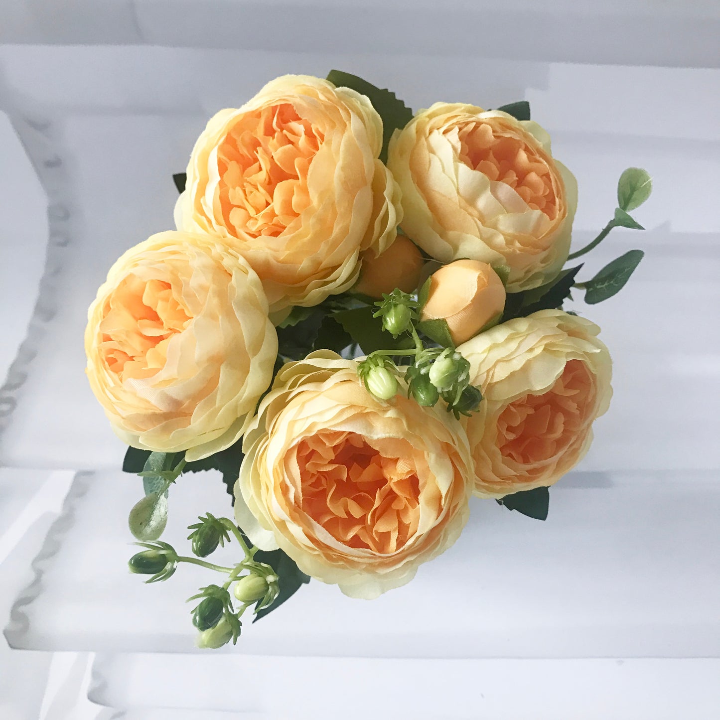 Double Peony Faux Flowers