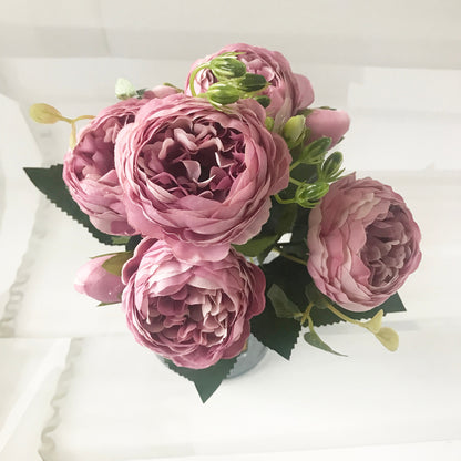 Double Peony Faux Flowers